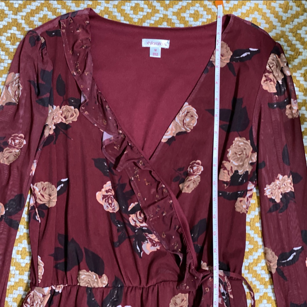 Xhilaration Ruffle Dress - Picture 2 of 4